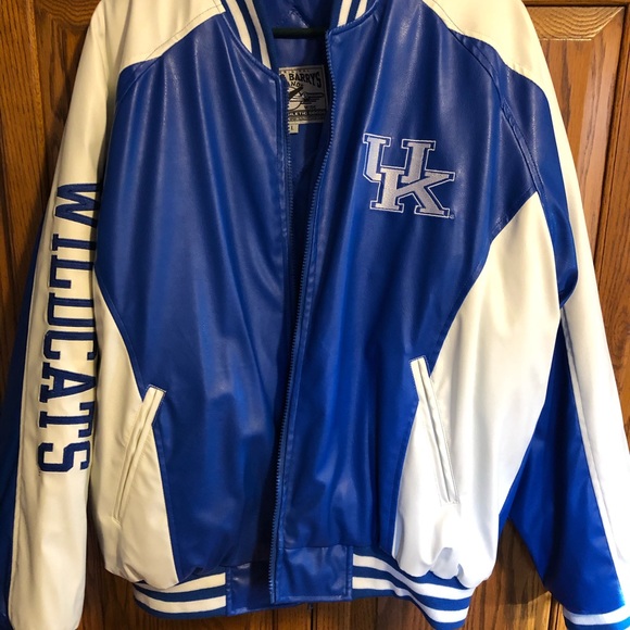 kentucky wildcats leather jacket
